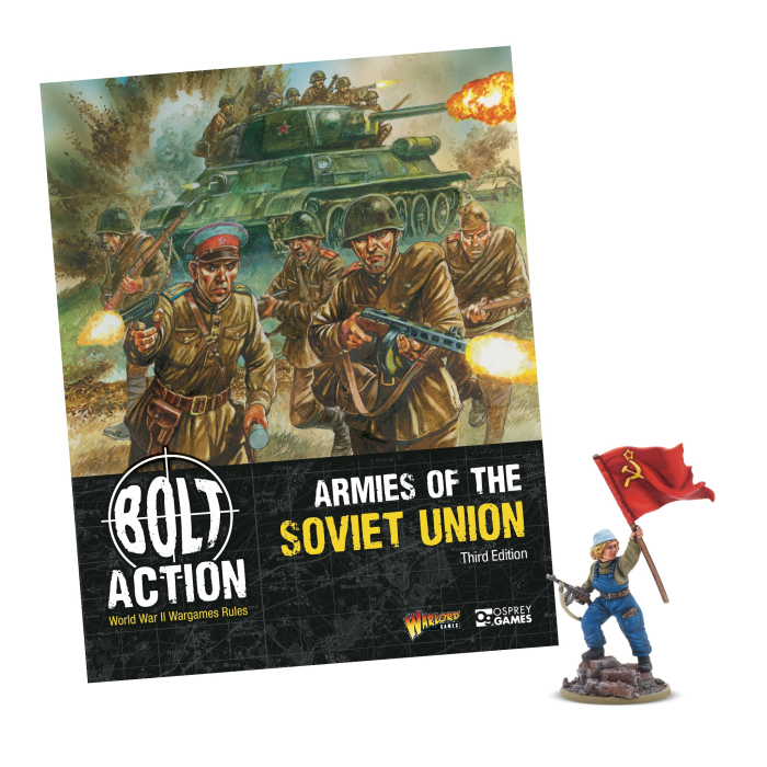 Bolt Action – Armies of the Soviet Union mit Olga Kovalyova Miniatur